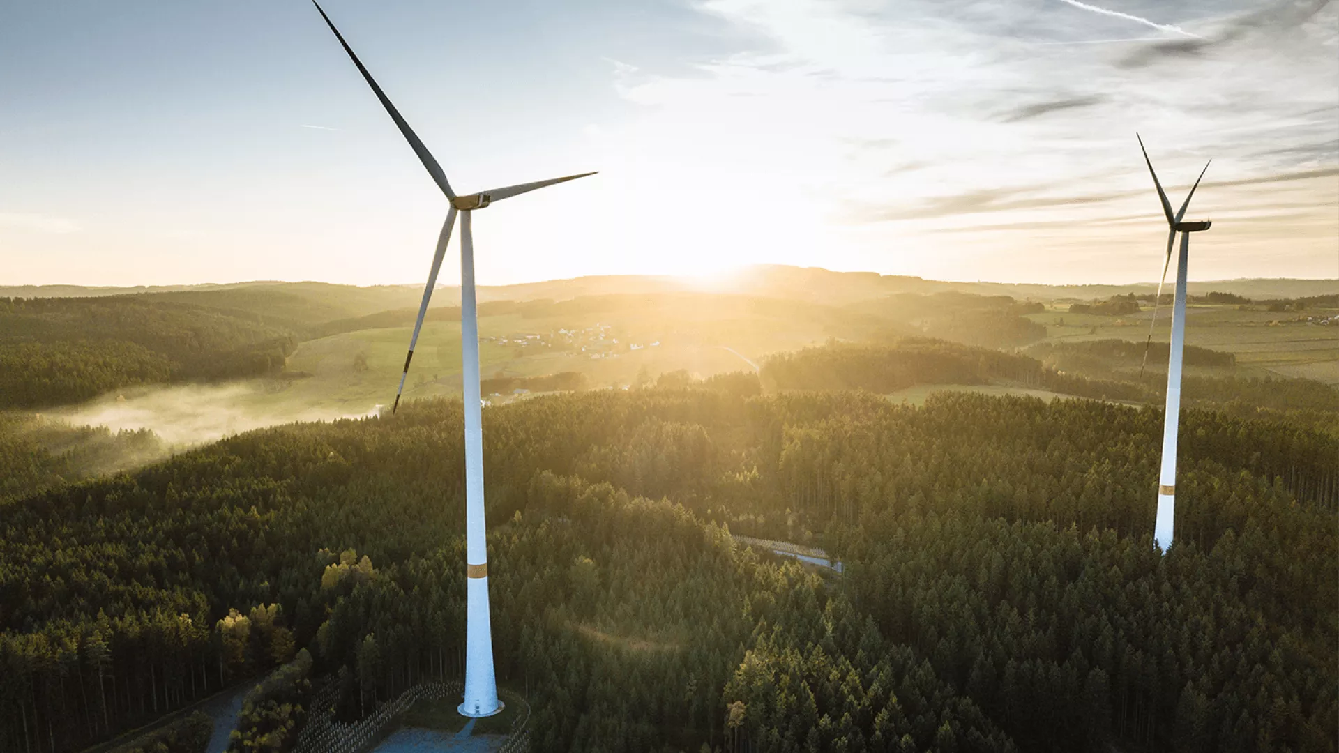 wind turbines
