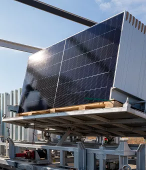 Automatização da instalação solar com a tecnologia Hyperflex