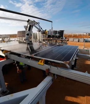 Automatização da instalação solar com a tecnologia Hyperflex